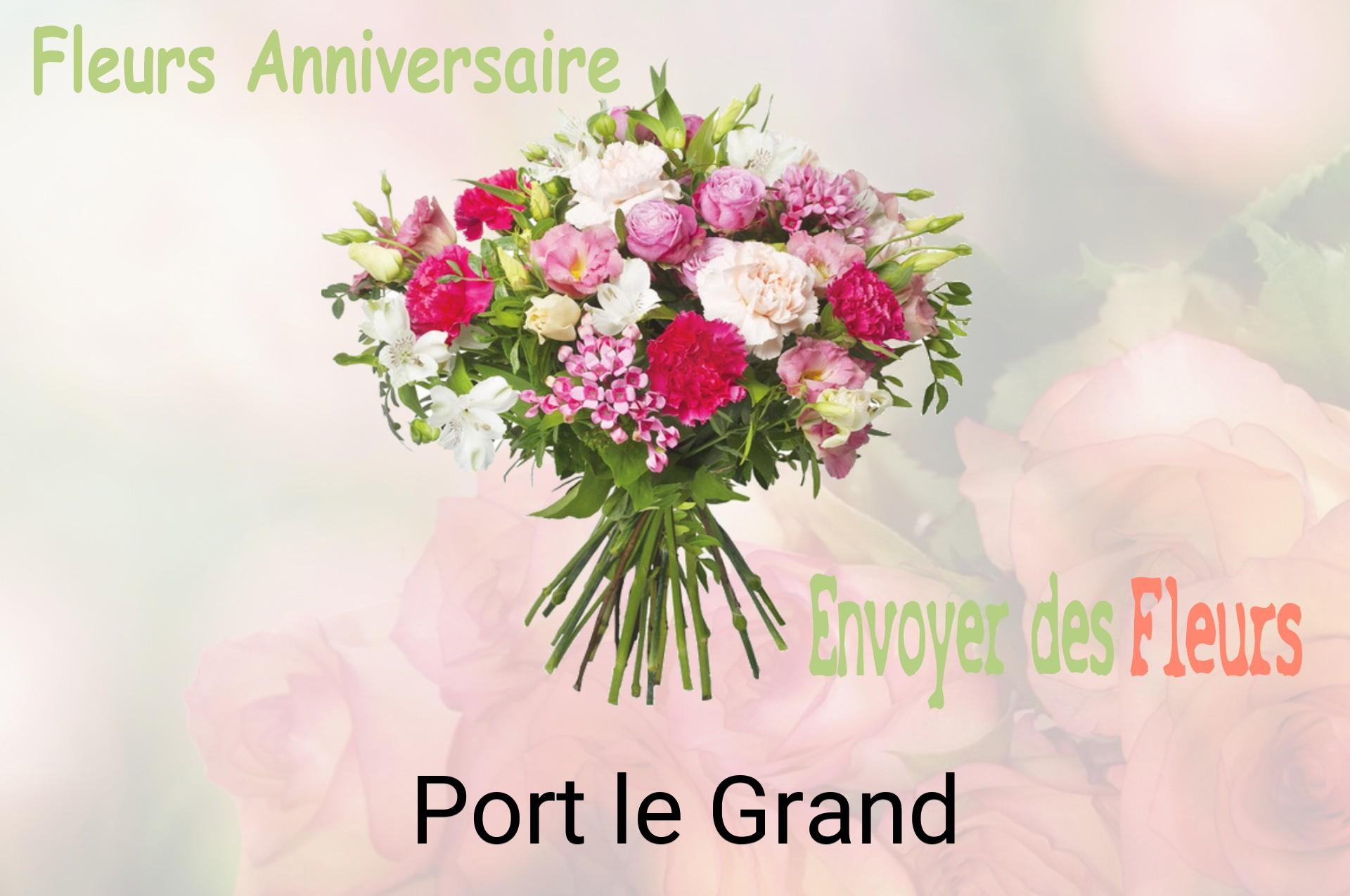 Bouquet de fleurs d’anniversaire livré à Port-le-Grand
